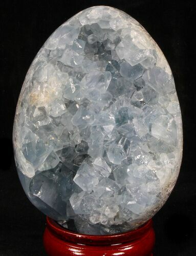 Gorgeous Celestine (Celestite) Geode Egg - Madagascar #37063